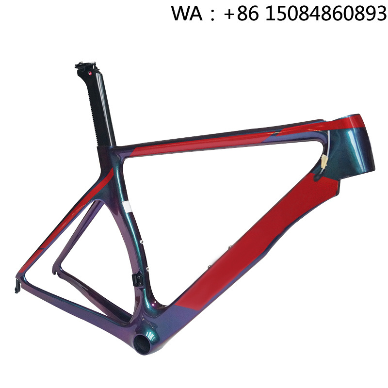 Carbon Bike Frame - เฟรมจักรยานเสือหมอบคาร์บอนเต็มคันแบบกำหนดเอง น้ำหนักเบาพิเศษ สำหรับการแข่งขัน รับผลิตตามขนาดที่กำหนดเอง สำหรับนักปั่นจักรยานเสือหมอบมืออาชีพ