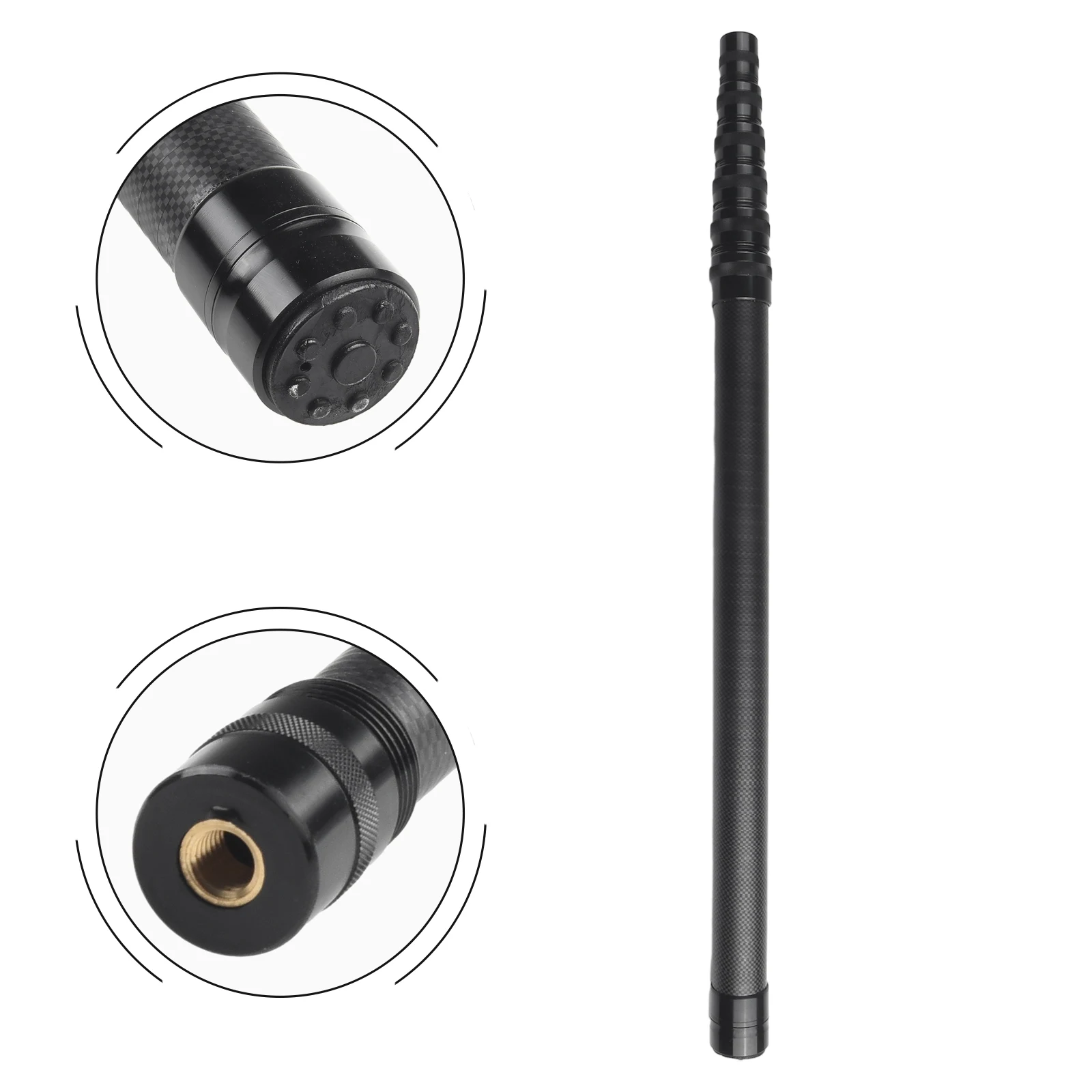 Cycling Landing Gear - คาร์บอนไฟเบอร์ Telescoping-Fishing Landing Nets Rod ปลาจับพับเสาพับตกปลาสุทธิ