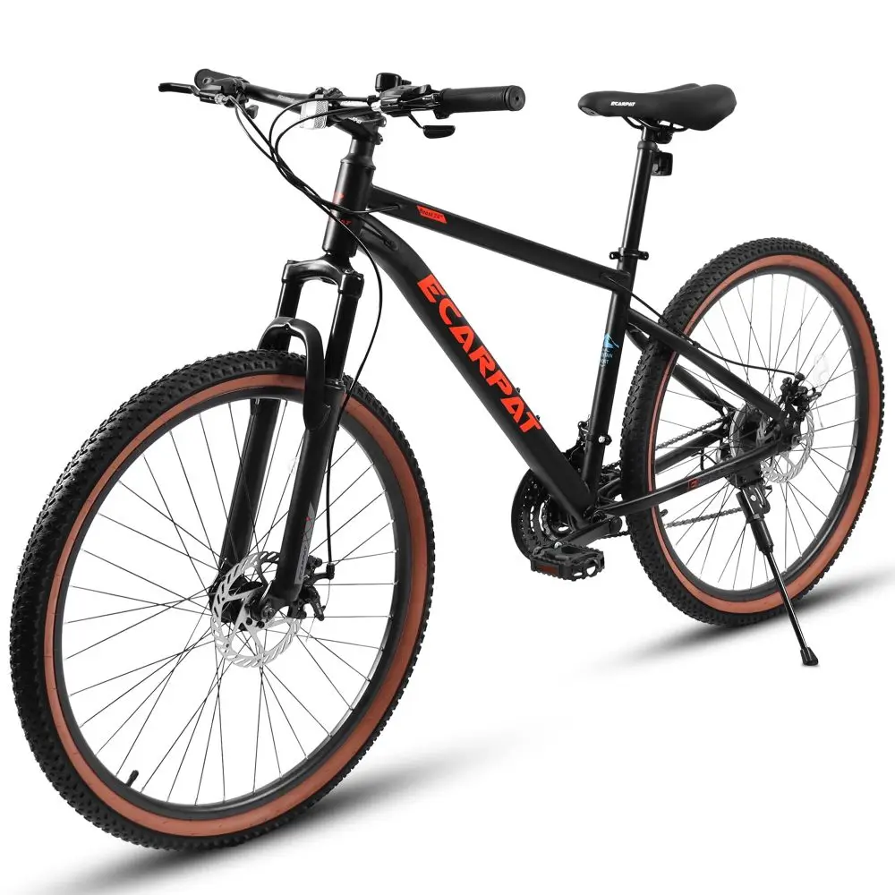 Carbon Bike Frame - A24301 จักรยานเสือภูเขาขนาด 24 นิ้วสำหรับวัยรุ่น, โครงเหล็กคาร์บอนสูง, ดิสก์เบรก,