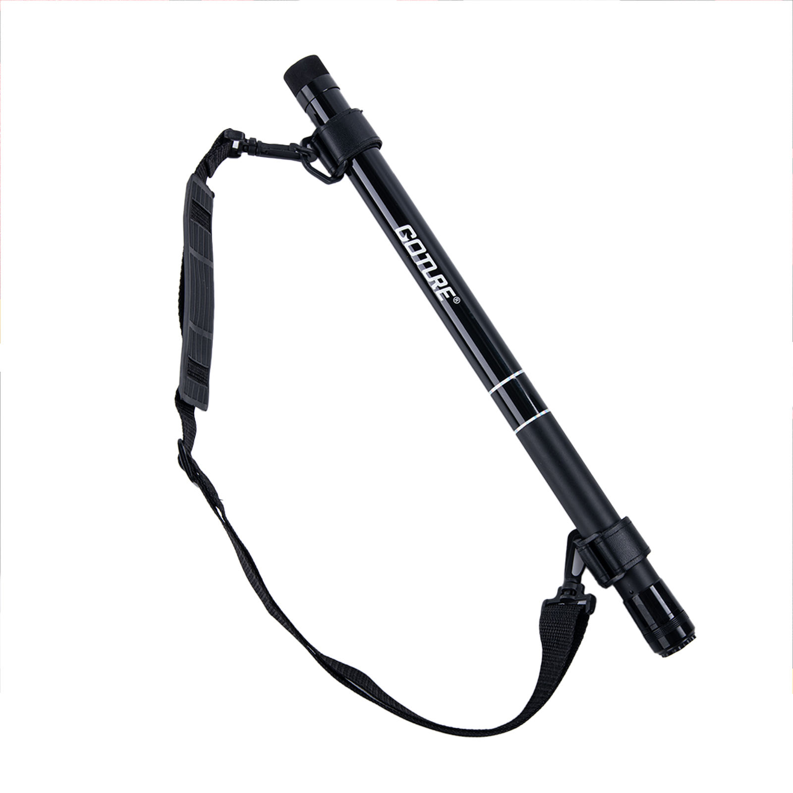 Cycling Landing Gear - คันเบ็ดตกปลาแบบตาข่าย Goture แบบยืดหดได้ น้ำหนักเบา มาพร้อมสายรัดและที่จับตาข่าย สำหรับตกปลาบนหิน
