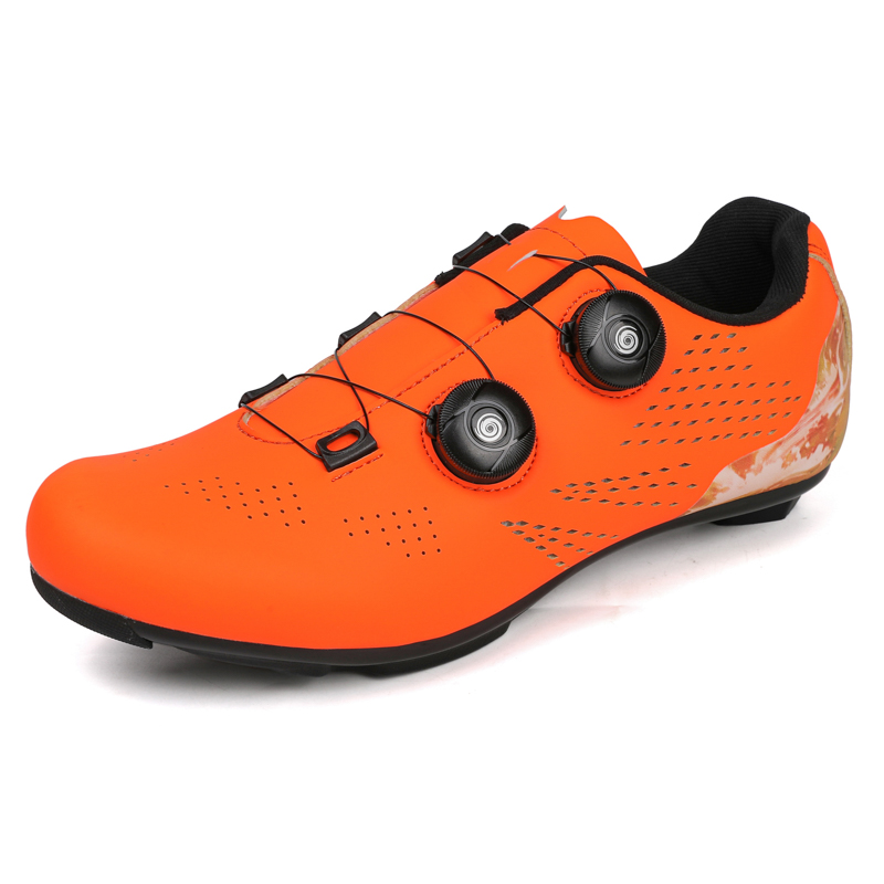 Cycling Shoe Insoles - รองเท้าปั่นจักรยานแบบล็อคได้สำหรับจักรยานเสือหมอบ, จักรยานเสือภูเขา, รองเท้าปั่นจักรยานแบบไม่สามารถล็อคได้สำหรับผู้ชาย, รองเท้าพื้นแข็งแบบล็อคได้ระดับมืออาชีพ
