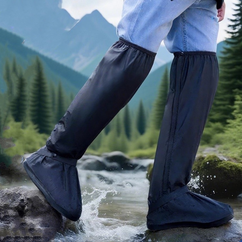 Cycling Shoe Insoles - ปลอกหุ้มรองเท้ากันน้ำแบบหนา ความยาว 60 ซม. ใช้ซ้ำได้ สำหรับปั่นจักรยาน