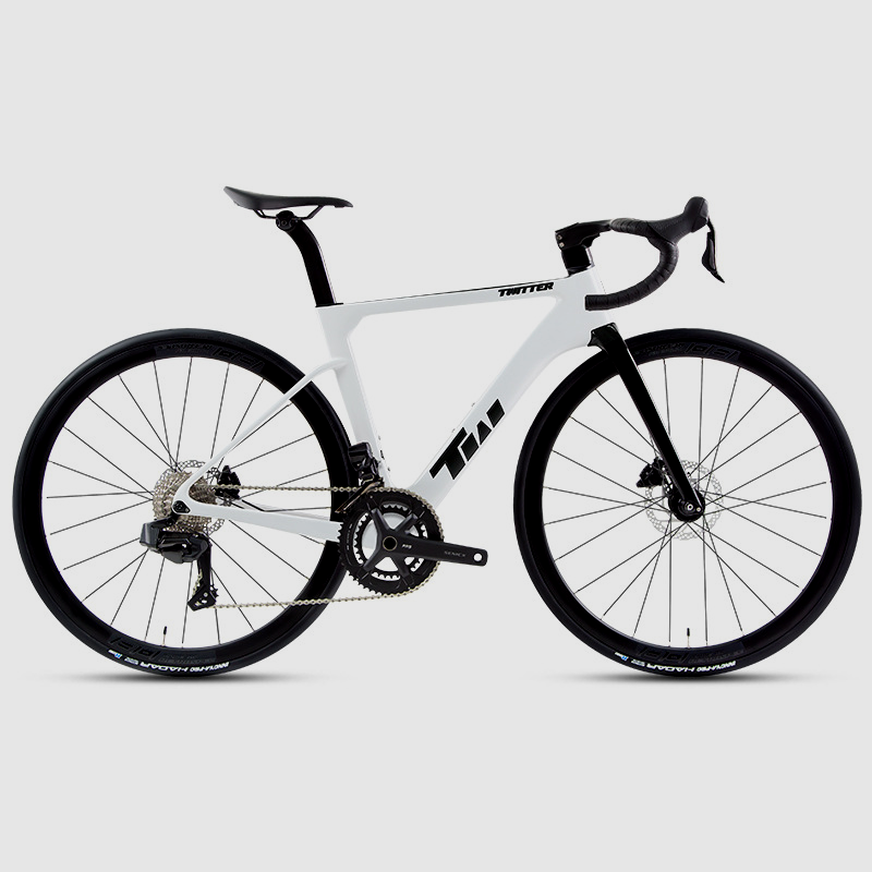 Carbon Bike Frame - จักรยานเสือหมอบคาร์บอนไฟเบอร์ 700C 24 สปีด ระบบเกียร์อิเล็กทรอนิกส์ เบรกดิสก์ไฮดรอลิก