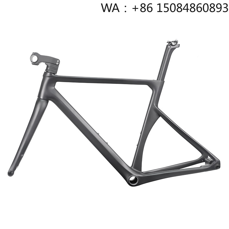 Carbon Bike Frame - โครงจักรยานเสือหมอบ 700C วัสดุคาร์บอนไฟเบอร์ รูปทรงที่ออกแบบเพื่อความสบาย น้ำหนักเบาพิเศษ เหมาะสำหรับการเดินทางทางไกล