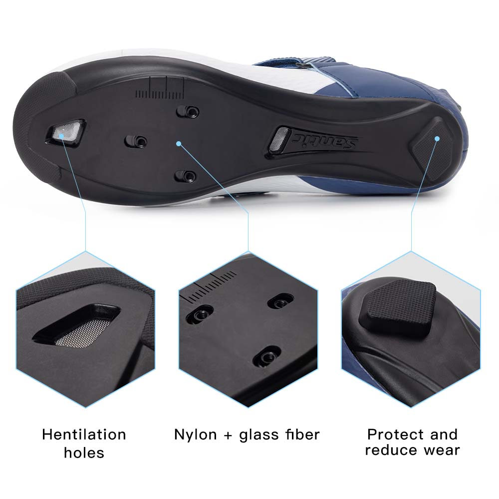 Santicผู้ชายรองเท้าขี่จักรยานไ - Cycling Shoe Insoles บทวิจารณ์และราคา