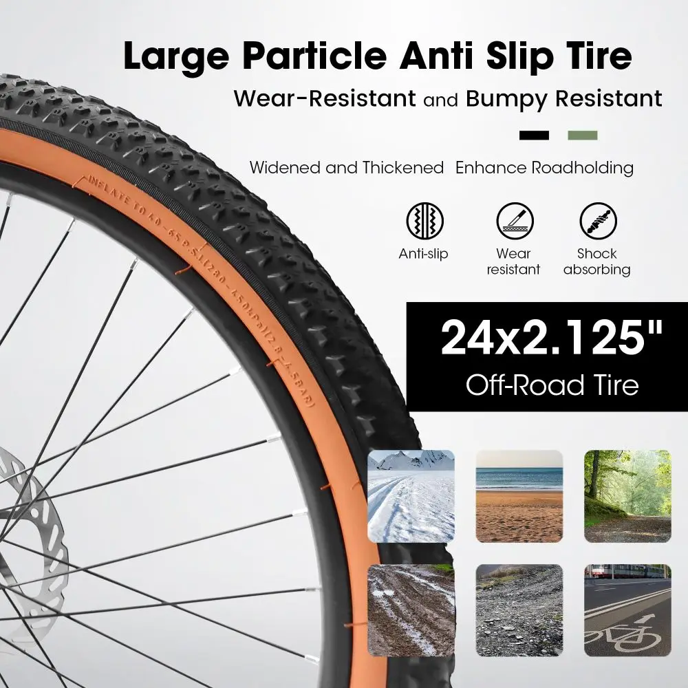 A24301 จักรยานเสือภูเขาขนาด 24 - Carbon Bike Frame บทวิจารณ์และราคา