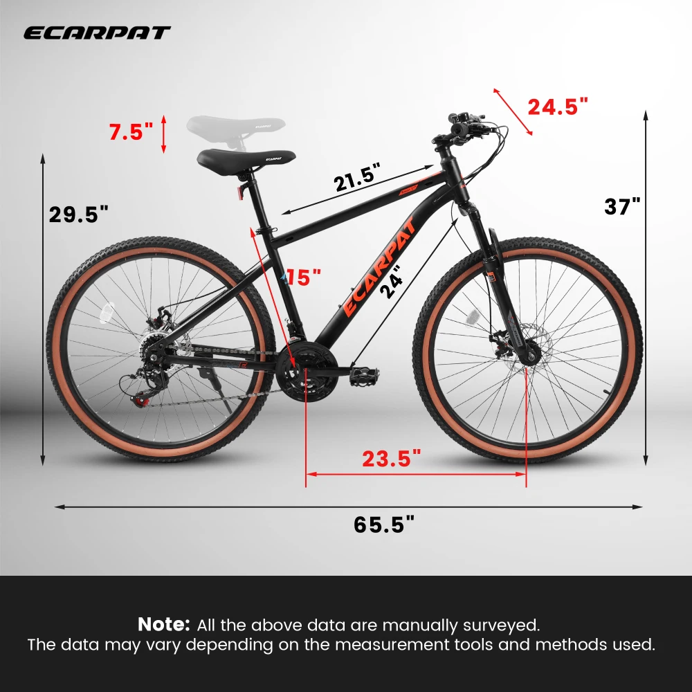 A24301 จักรยานเสือภูเขาขนาด 24 - Carbon Bike Frame บทวิจารณ์และราคา