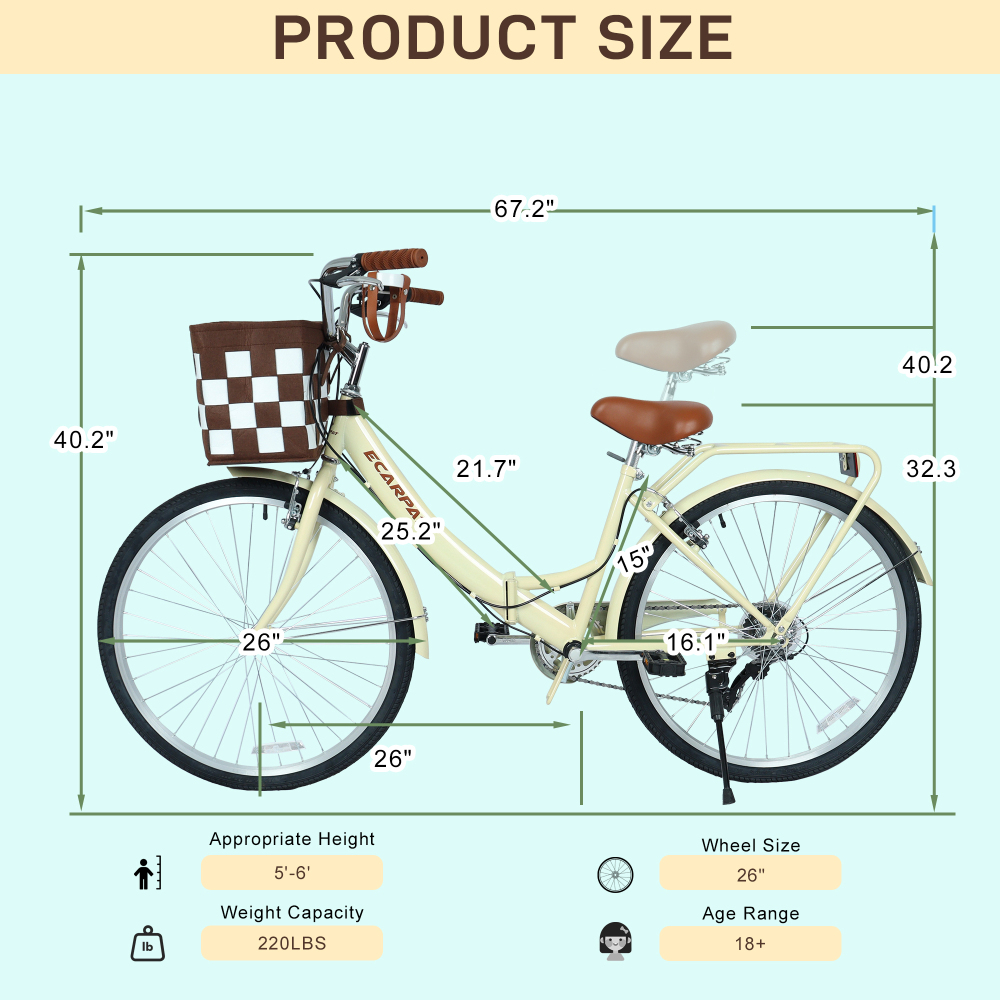 A26285B จักรยานพับได้ขนาด 26 น - Carbon Bike Frame บทวิจารณ์และราคา