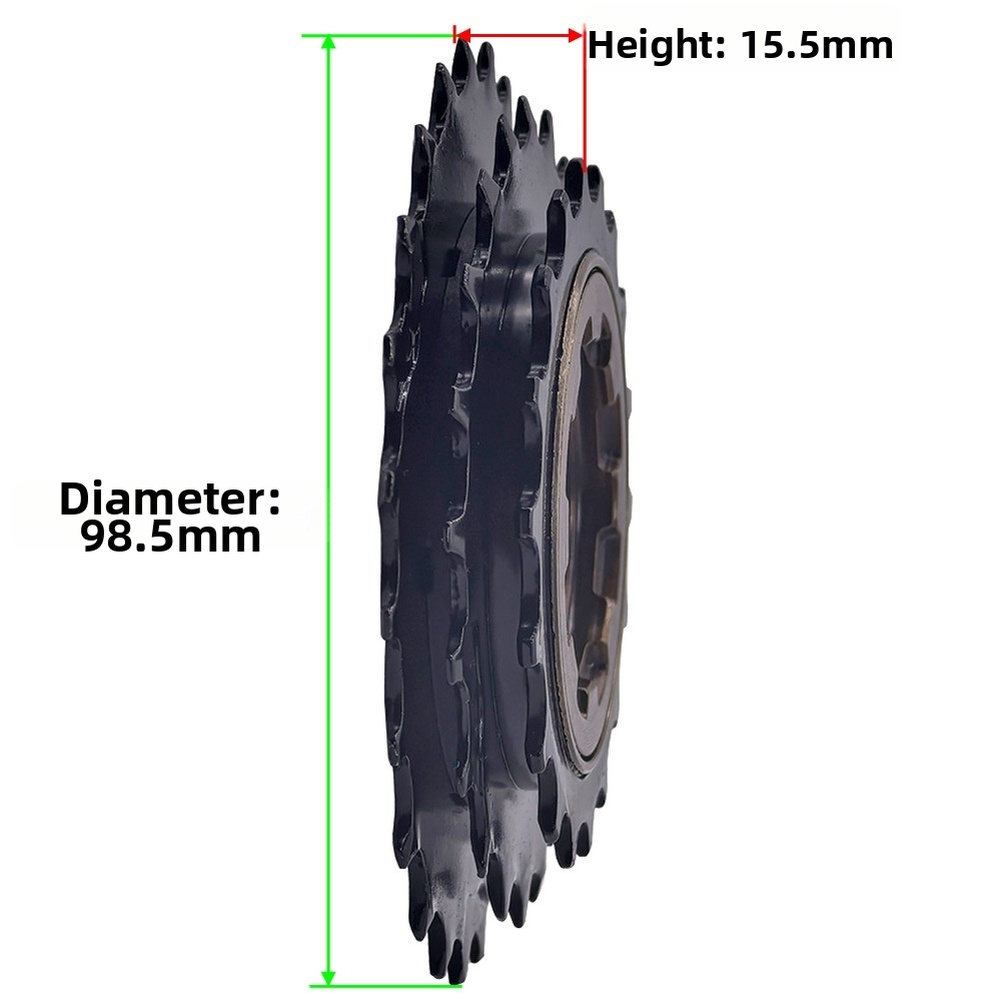 เฟืองจักรยาน 3 สปีด 18T 21T 24 - Cycling Gear Hub บทวิจารณ์และราคา