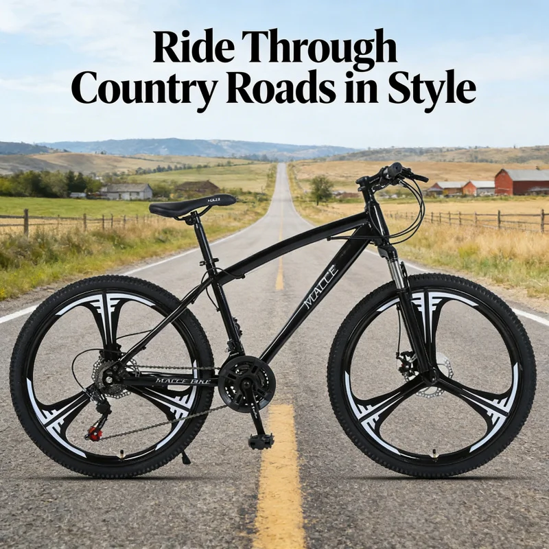 จักรยานเสือภูเขาสีดำขนาด 24 นิ - Carbon Bike Frame บทวิจารณ์และราคา