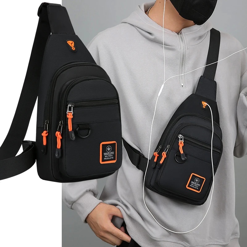 กระเป๋าคาดอกกันน้ำสำหรับผู้ชาย - Cycling Gear Travel Bag บทวิจารณ์และราคา