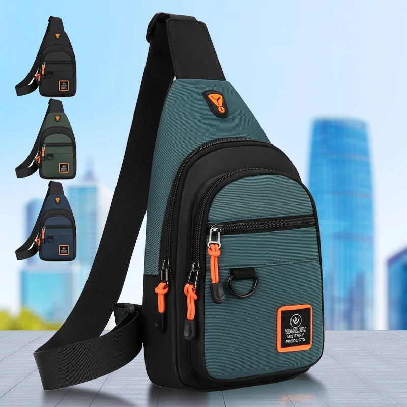 กระเป๋าคาดอกกันน้ำสำหรับผู้ชาย - Cycling Gear Travel Bag บทวิจารณ์และราคา